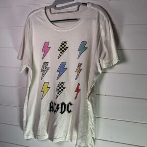 AC/DC large tee. A163